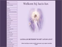 Tablet Screenshot of lucis.groepweb.nl