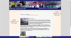 Desktop Screenshot of grensbewaking.groepweb.nl